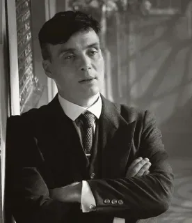🌵 Thomas Shelby Peaky Blinders cillian, murphy, potret, peaky blinders, acara tv telegram sticker