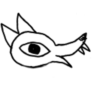 👍 หมาป่า, ตา, สัตว์, สติกเกอร์, การ์ตูน, ภาพประกอบ telegram sticker