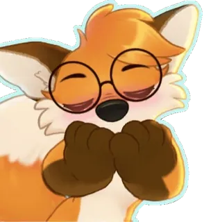 😘 fox telegram sticker