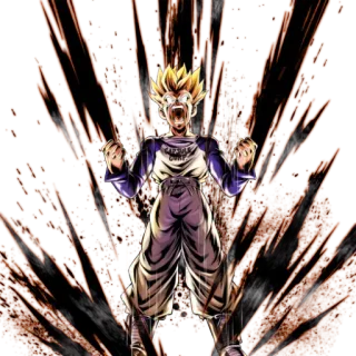 😡 Gotenks Dragon Ball, Anime, Manga, Gotenks, Kampf, Energie, Saiyajin telegram sticker
