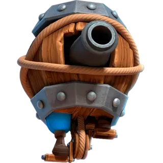 🔵 canon, canon, bois, arme, fantaisie, militaire whatsapp sticker