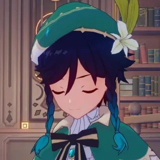 ✨ Venti Genshin Impact Anime, Game, Genshin Impact, Venti, Karakter telegram sticker