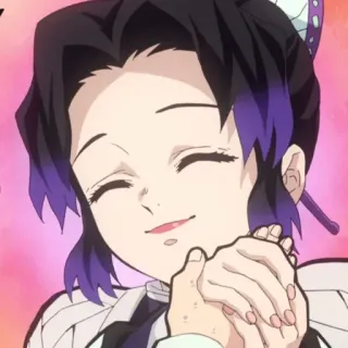 🦋 Shinobu Kocho Demon Slayer Аниме, Клинок, рассекающий демонов, Шинобу Кочо, Манга, Бабочка whatsapp sticker