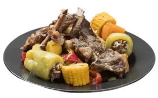 🍽 еда, блюдо, мясо, овощи, тарелка, блюдо, кухня telegram sticker
