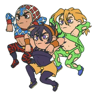 🕺 JoJo's Bizarre Adventure anime, jojo, jojos bizarre adventure, manga, characters whatsapp sticker