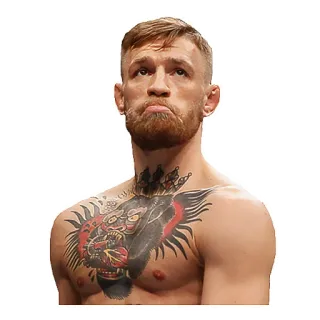 🙄 Conor McGregor Conor McGregor, Luchador MMA, UFC, Tatuaje, Deporte, Atleta whatsapp sticker