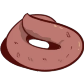 🐒 bánh donut, thức ăn, món tráng miệng, bánh nướng telegram sticker