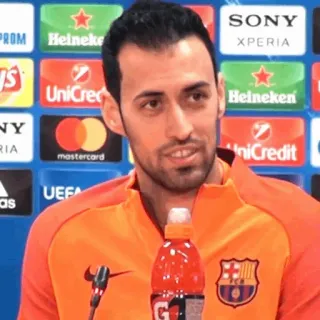 ❤️ Sergio Busquets soccer, football, athlete, sports, Barcelona, Sergio Busquets telegram sticker