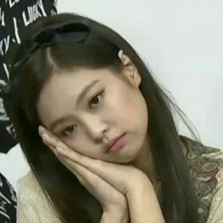 😴 Jennie Kim kpop, jennie, blackpink, fofo, idol, estético whatsapp sticker