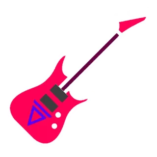 🎸 гитара, музыка, инструмент, рок, электрогитара, музыкальный инструмент, струнный инструмент whatsapp sticker