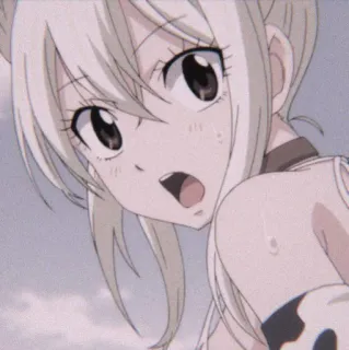 🧚‍♀ Lucy Heartfilia Fairy Tail Anime, Fairy Tail, Lucy Heartfilia, Manga, Süß, Blond whatsapp sticker
