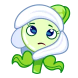 🤷‍♀️ 植物, 可爱, 卡通, 花, 角色 telegram sticker