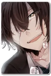 😢 Dazai Osamu Bungou Stray Dogs Anime, Manga, Smutne, Łzy, Dazai, Bungo Stray Dogs telegram sticker