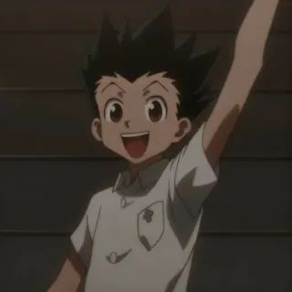 🍺 Gon Freecss Hunter x Hunter Anime, Gon, Hunter x Hunter, Personaje, Dibujo animado telegram sticker