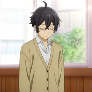 🪁 Izumi Miyamura Horimiya Anime, Manga, Personaje, Horimiya, Izumi Miyamura telegram sticker