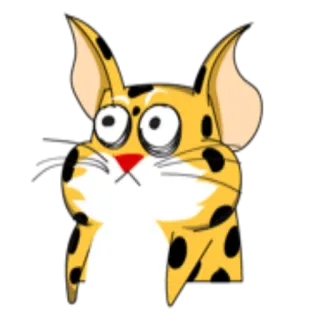 😳 kucing, hewan, kartun, meme, lucu, imut telegram sticker