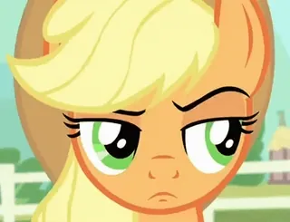 Applejack | @MLP_AnimatedStickers telegram stickers