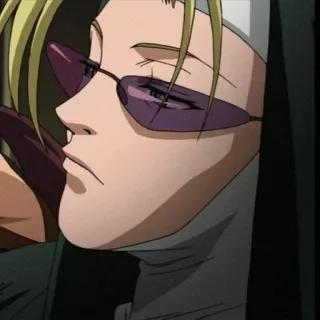 😕 Yolanda Black Lagoon Anime, Nonne, Gewalt, Attentäter, Brille whatsapp sticker
