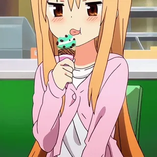 😋 Umaru Doma Himouto! Umaru-chan telegram sticker