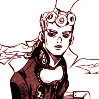 ❌ Giorno Giovanna JoJo's Bizarre Adventure Giorno Giovanna, JoJo's Bizarre Adventure, Anime, Manga, Personnage, Golden Wind telegram sticker