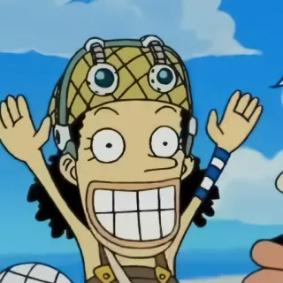 ✖️ Usopp One Piece Anime, One Piece, Usopp, Dibujos animados, Personaje whatsapp sticker