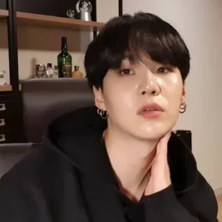 🌻 Suga person, male, korean, singer, BTS, idol, musician telegram sticker