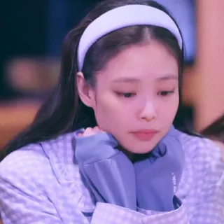 🎡 Jennie Kim chanteuse coréenne, Jennie, K-pop, Idole, Asiatique, Femme, Portrait telegram sticker