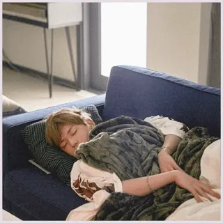 ✨ tidur, orang, sofa, relaksasi, istirahat whatsapp sticker