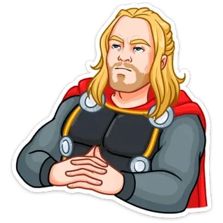 Тор Одинсон :: @TgSticker whatsapp stickers
