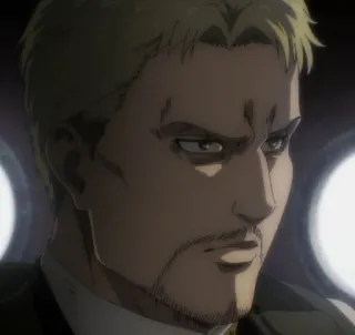 ♥️ Reiner Braun Attack on Titan anime, manga, Reiner, Braun, Attack on Titan, character telegram sticker