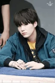 😞 Suga kpop, idole, musique, min yoongi, rappeur telegram sticker