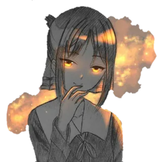 💋 Kaguya Shinomiya Kaguya-sama: Love Is War Аниме, Манга, Персонаж, Девушка, Kaguya-sama: Love Is War, Кагуя Синомия telegram sticker