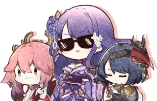 😎 Anime, Personaje, Dibujos animados telegram sticker