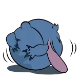 😶 Stitch Lilo & Stitch stitch, disney, kreskówka, obcy telegram sticker