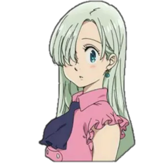 😳 Elizabeth Liones Seven Deadly Sins Anime, Personagem, Elizabeth Liones, Seven Deadly Sins telegram sticker