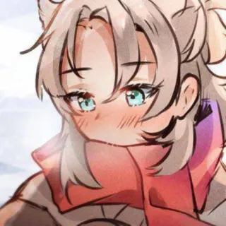 🥶 Albedo Genshin Impact Albedo, Genshin Impact, Anime, Video game, Personagem, Fanart whatsapp sticker