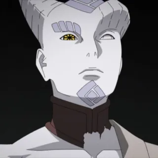 😒 Isshiki Ōtsutsuki Boruto 애니메이션, 만화, 보루토, 잇시키, 오오츠츠키, 캐릭터, 빌런 telegram sticker