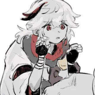 🤨 Kaedehara Kazuha Genshin Impact Anime, Jeu, Genshin Impact, Kazuha, Kaedehara Kazuha, Personnage telegram sticker