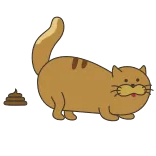 Кот Пирожок telegram stickers