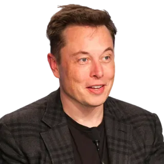 😊 Elon Musk elon musk, empreendedor, tecnologia, negócios telegram sticker