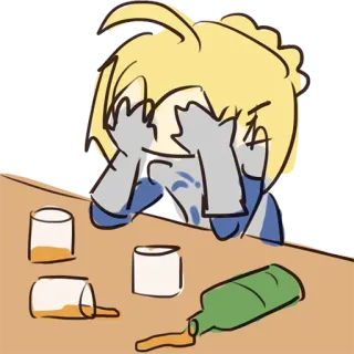 🥃 triste, alcol, piangere, ubriaco, disordinato, arrabbiato telegram sticker