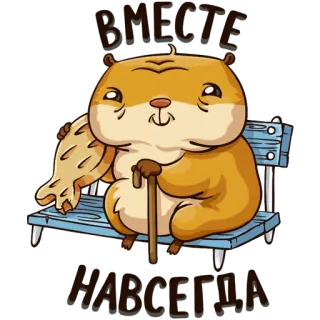 👫 Bye Bye Hamster, Tier, Nagetier, Tschüss, Alt, Bank, Stock telegram sticker