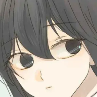 ⛲ Chica anime, Dibujo animado, Retrato, Mujer, Lindo, Pegatina telegram sticker
