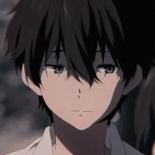 🎭 Chico anime, Personaje anime, Retrato, Animación, Dibujos animados whatsapp sticker