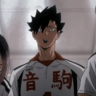 🌟 Kuroo Tetsurou Haikyuu!! 音駅 anime, haikyuu, kuroo tetsurou, volleyball telegram sticker