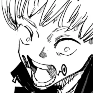 🍣 Anime, Manga, Personaggio, Espressione, Faccia telegram sticker
