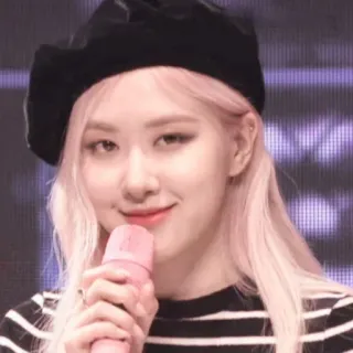 🌹 Rosé kpop, cantante, rose, blackpink, idol, mujer whatsapp sticker