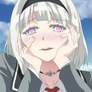 💖 Anime, Mädchen, Frau, Cartoon telegram sticker