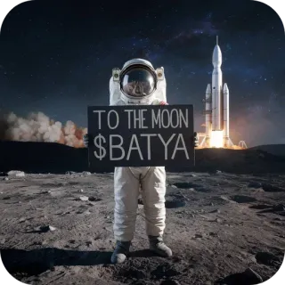 🌌 TO THE MOON
$BATYA 月, ロケット, 宇宙, 暗号資産, 金融, Batya, 投資 telegram sticker