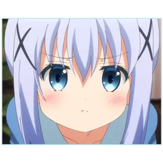 Gochuumon wa Usagi desu ka !  Ayaka telegram stickers